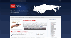 Desktop Screenshot of cisbids.com